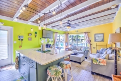Opening Kitchen/Dining/Living Area