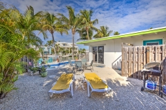 Spacious fenced in yard w/Private Pool